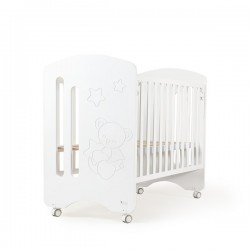 Ιnterbaby Lovely Βρεφική Κούνια 60X120 White