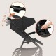 Lionelo Mira Βρεφικό Καρότσι έως 22kg Black Onyx