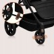 Lionelo Mira Βρεφικό Καρότσι έως 22kg Black Onyx