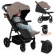 Lionelo Mira Βρεφικό Καρότσι έως 22kg Beige Sand