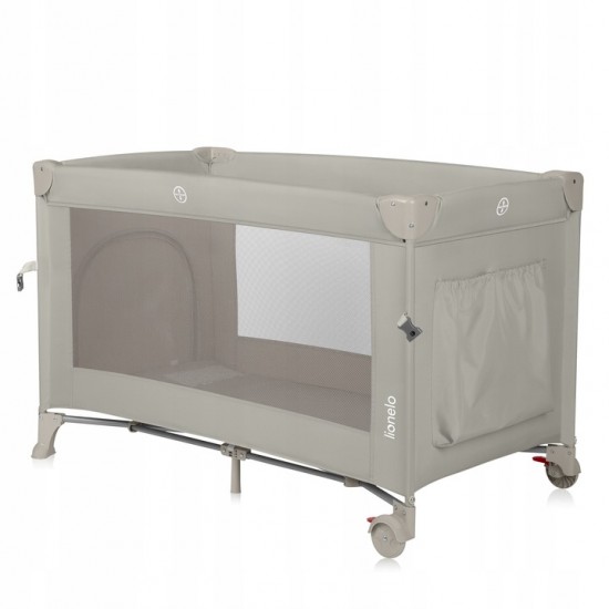 Lionelo Ellen Παρκοκρέβατο Συγκοίμησης 2 επιπέδων Beige Sand