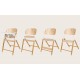 Lionelo Celia Καρεκλάκι φαγητού 3 σε 1 White Natural Wood