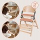 Lionelo Megan Καρεκλάκι Φαγητού 3 σε 1 Gray Wood
