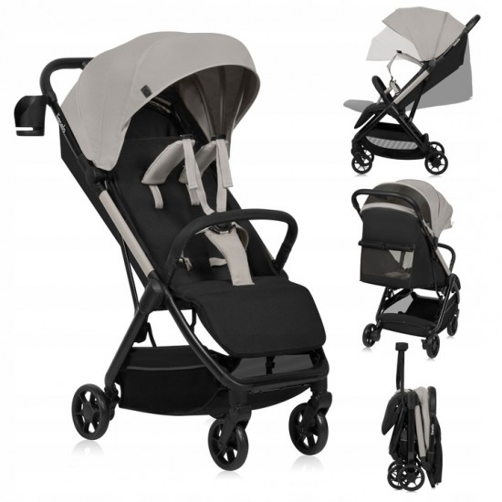 Lionelo Julie Air Καρότσι Ταξιδίου έως 22kg Beige Sand