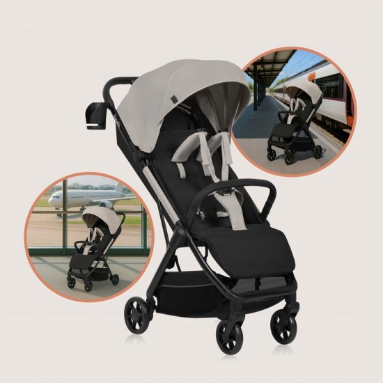 Lionelo Julie Air Καρότσι Ταξιδίου έως 22kg Beige Sand