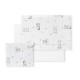 Interbaby Koala Set Σεντόνια Φανέλα White/Blue