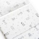 Interbaby Koala Set Σεντόνια Φανέλα White/Blue