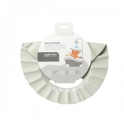 Interbaby Dino Μπουρνούζι Κάπα & Καπέλο Μπάνιου White-Grey