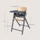 Lionelo Celia Καρεκλάκι φαγητού 3 σε 1 Gray Wood