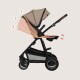 Lionelo Amber Καρότσι Βρεφικό έως 22kg 3 σε 1 Beige Sand