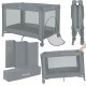Lionelo Amelie Παρκοκρέβατο 1 Επιπέδoυ Gray Concrete