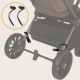 Lionelo Buggy Board Σκαλάκι Καροτσιού Με Κάθισμα Black Onyx