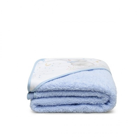 Interbaby Elefante Μπουρνούζι Κάπα Blue