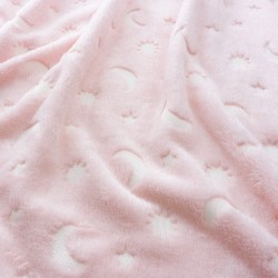 Interbaby Κουβέρτα Αγκαλιάς 80X110 Stars Pink