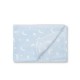 Interbaby Κουβέρτα Αγκαλιάς 80X110 Stars Blue
