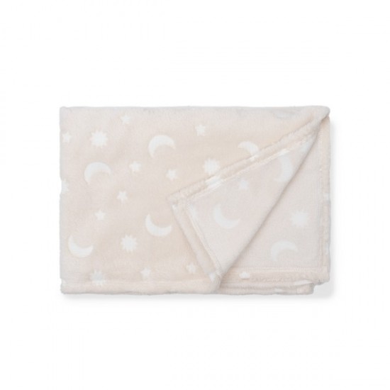 Interbaby Κουβέρτα Αγκαλιάς 80X110 Stars Beige
