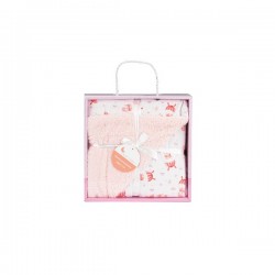 Interbaby Paracaidista Κουβέρτα Αγκαλιάς 80X110 Pink