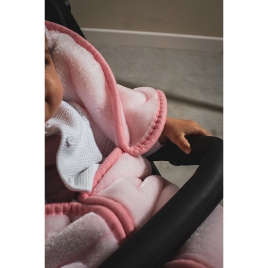 Interbaby Raschel Oso Nube Κουβέρτα Υπνόσακος Pink