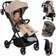 Lionelo Tansi Καρότσι Ταξιδίου έως 22kg Beige Sand
