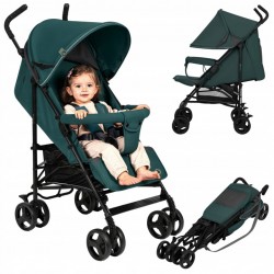 Lionelo Elia Βρεφικό Καρότσι Μπαστούνι Green Graphite