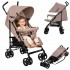 Lionelo Elia Βρεφικό Καρότσι Μπαστούνι Beige Taupe