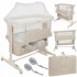 Lionelo Jodie Λίκνο Συγκοίμησης Beige Cream