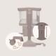 Lionelo Jodie Λίκνο Συγκοίμησης Beige Taupe