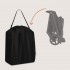 Lionelo Tansi Travel Bag Τσάντα Μεταφοράς Καροτσιού Ταξιδίου Black
