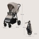 Lionelo Emerald Καρότσι Ταξιδίου έως 22kg Beige Sand