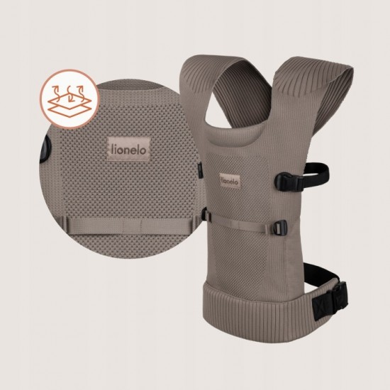 Lionelo Mabel Εργονομικός Μάρσιπος Έως 15Kg Beige Taupe