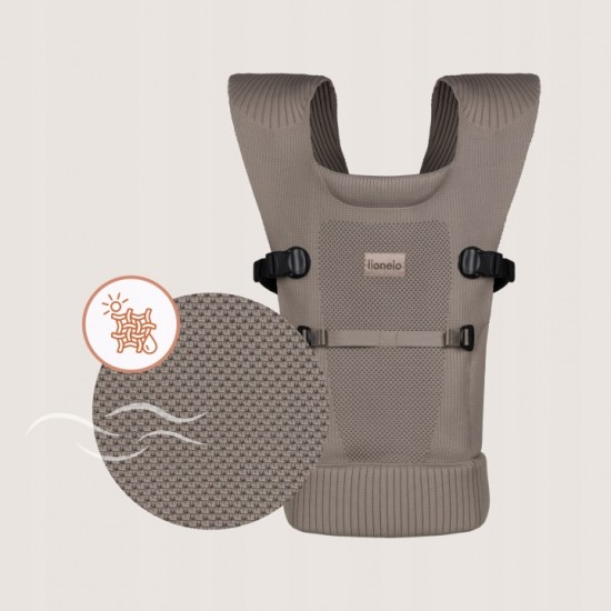 Lionelo Mabel Εργονομικός Μάρσιπος Έως 15Kg Beige Taupe