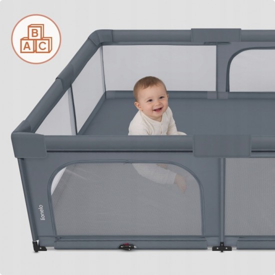 Lionelo Florence XL Easy Fold Πάρκο 180X200cm Beige Sand