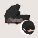 Lionelo Carmine Καρότσι Βρεφικό 3 σε 1 έως 22kg Black Onyx