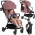 Lionelo Agia Auto Fold Καρότσι Ταξιδίου έως 22kg Pink Mauve