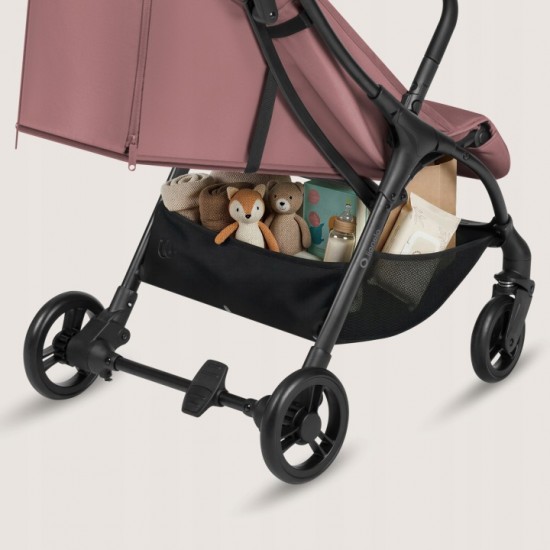 Lionelo Agia Auto Fold Καρότσι Ταξιδίου έως 22kg Pink Mauve