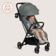 Lionelo Agia Auto Fold Καρότσι Ταξιδίου έως 22kg Green Sage