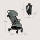 Lionelo Agia Auto Fold Καρότσι Ταξιδίου έως 22kg Green Sage