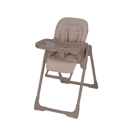 Lionelo Linn Plus Καρεκλάκι Φαγητού Beige Taupe