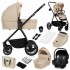 Lionelo Meril Καρότσι Βρεφικό έως 22kg 3 σε 1 Beige Sand