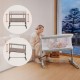 Lionelo Aurora Λίκνο Συγκοίμησης Beige Taupe