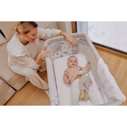 Lionelo Aurora Λίκνο Συγκοίμησης Beige Taupe