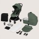 Lionelo Sia Flex Καρότσι Ταξιδίου 2 σε 1 έως 22kg Green Emerald