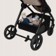Lionelo Greet Καρότσι Βρεφικό 3 σε 1 έως 22kg Black Onyx