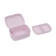 Interbaby Lunch Box Flowers με Αφαιρούμενο Διαχωριστικό Pink