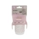 Interbaby Flowers Εκπαιδευτικό Ποτηράκι 360° κατά των Διαρροών 240ml Pink