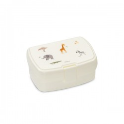Interbaby Lunch Box Savana με Αφαιρούμενο Διαχωριστικό 700ml Μπεζ