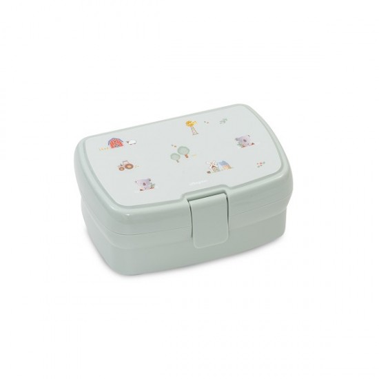 Interbaby Lunch Box Koala με Αφαιρούμενο Διαχωριστικό 700ml Green