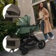 Lionelo Layla 3 σε 1 Καρότσι Βρεφικό έως 22kg Beige Taupe