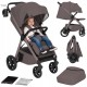 Lionelo Bett Καρότσι Ταξιδίου έως 22kg Με Dri-Seat & ThermBag Beige Taupe