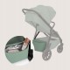 Lionelo Bett Καρότσι Ταξιδίου έως 22kg Με Dri-Seat & ThermBag Green Sage